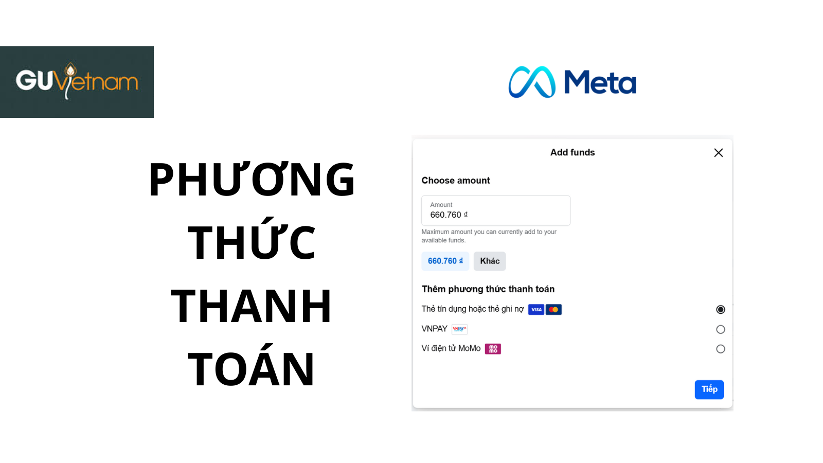 Lỗi từ phương thức thanh toán