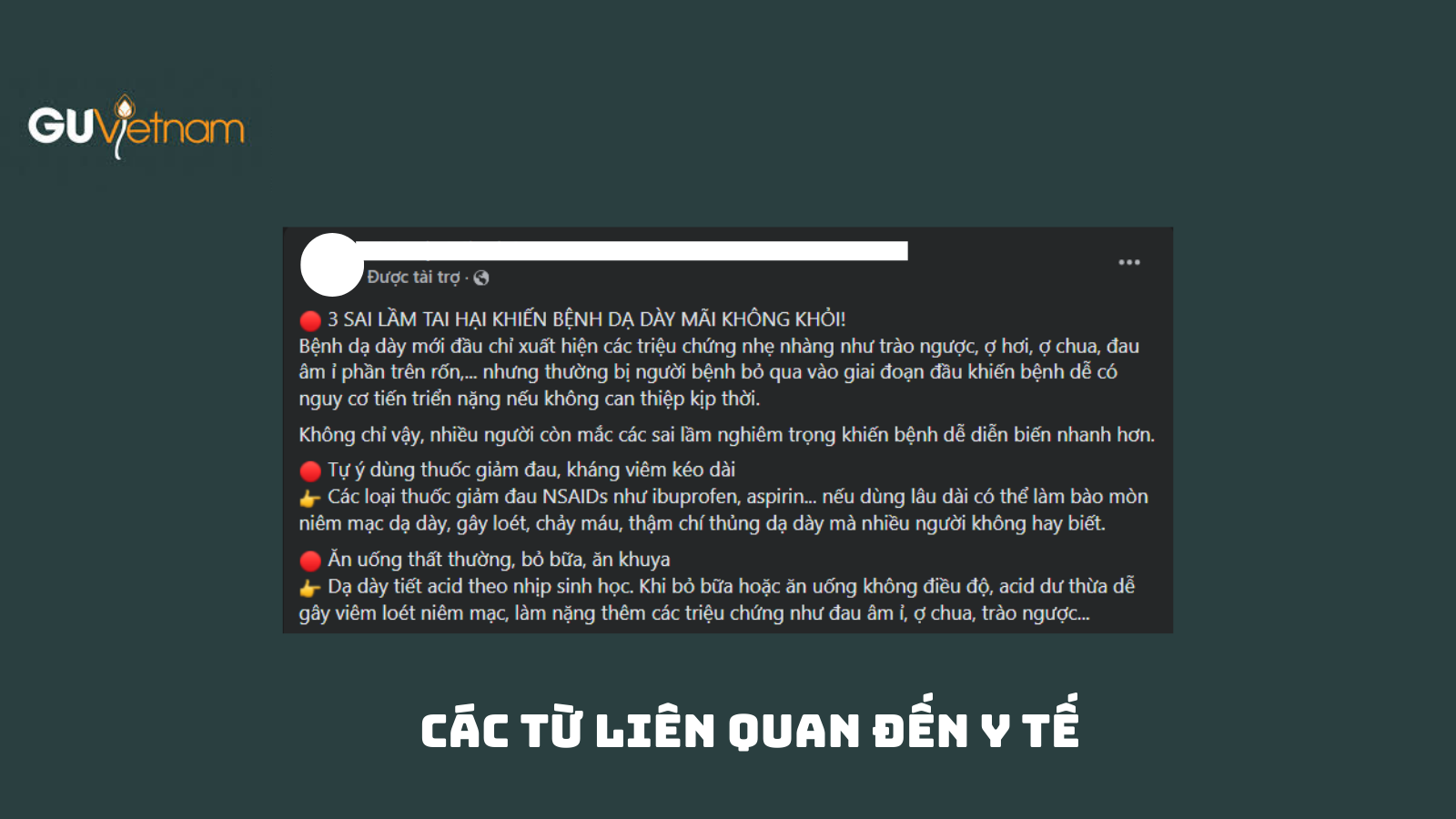 từ y tế